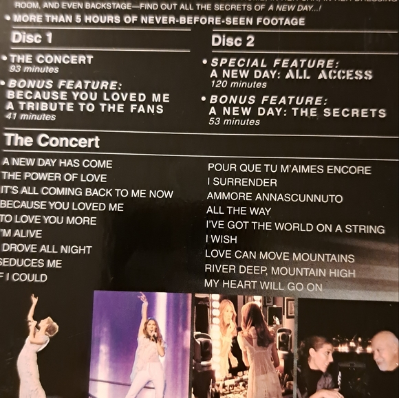 2 CD pack of  Celine Dion - Picture 5 of 5